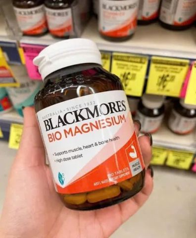 Viên uống Blackmores Bio Magnesium |100 & 150 viên| - Ngăn ngừa & giảm thiểu tình trạng chuột rút/căng cơ - Hỗ trợ sức khỏe cơ bắp/xương & hệ thần kinh