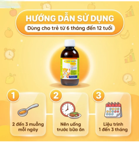 Siro hỗ trợ giúp trẻ ăn ngon Fitobimbi Appetito (200ml)