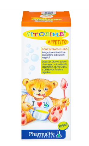 Siro hỗ trợ giúp trẻ ăn ngon Fitobimbi Appetito (200ml)