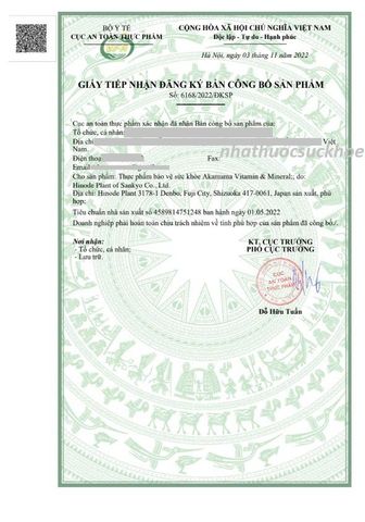 Vitamin Tổng Hợp Cho Bà Bầu Akamama Nhật Bản - Cung Cấp 20 Vi Chất Thiết Yếu Hỗ Trợ Thai Kỳ, Giảm Rạn Da, Dễ Uống