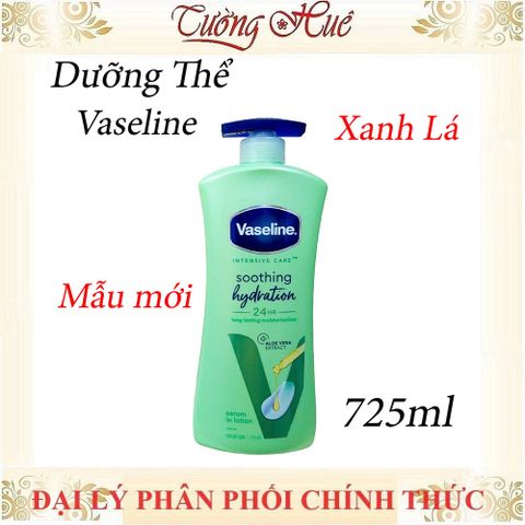Dưỡng Thể Vaseline 725ml - Sữa Dưỡng Trắng Da, Ngăn Ngừa Khô Ráp, Giúp Da Mềm Mịn, Nhiều Mùi Hương Tùy Chọn