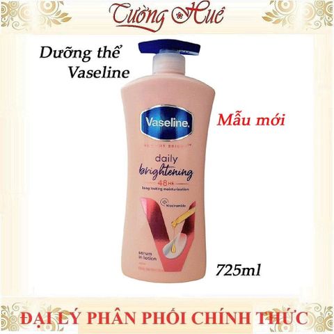 Dưỡng Thể Vaseline 725ml - Sữa Dưỡng Trắng Da, Ngăn Ngừa Khô Ráp, Giúp Da Mềm Mịn, Nhiều Mùi Hương Tùy Chọn