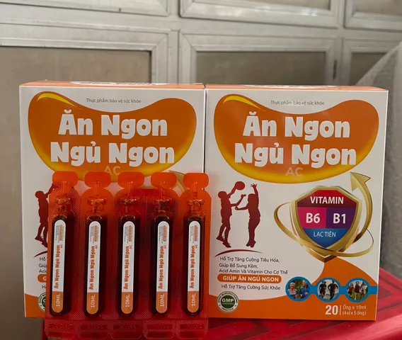 Men Ăn Ngon Ngủ Ngon AC,hỗ trợ tiêu hóa và ăn ngủ ngon