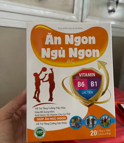 Men Ăn Ngon Ngủ Ngon AC,hỗ trợ tiêu hóa và ăn ngủ ngon