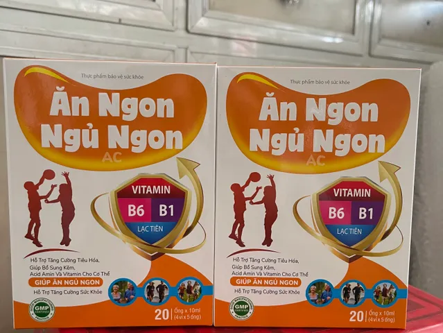 Men Ăn Ngon Ngủ Ngon AC,hỗ trợ tiêu hóa và ăn ngủ ngon