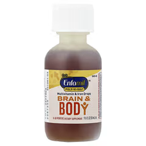 Vitamin Enfamil Brain & Body Bổ Sung Sắt Và Vitamin Cho Bé Phát Triển Toàn Diện 50ml