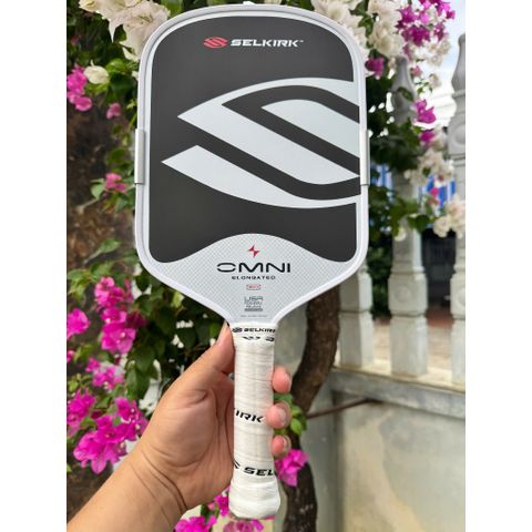 Vợt Pickleball Selkirk OMNI chất liệu lõi tổ ong, bản16mm, bề mặt vợt carbon T700 hàng siêu cấp