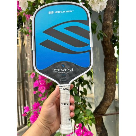 Vợt Pickleball Selkirk OMNI chất liệu lõi tổ ong, bản16mm, bề mặt vợt carbon T700 hàng siêu cấp