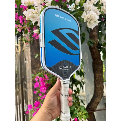 Vợt Pickleball Selkirk OMNI chất liệu lõi tổ ong, bản16mm, bề mặt vợt carbon T700 hàng siêu cấp