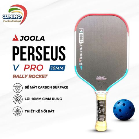 Vợt Pickleball Joola Pops (Gen 5) hàng siêu cấp phiên bản 16mm, mặt vợt carbon nhám