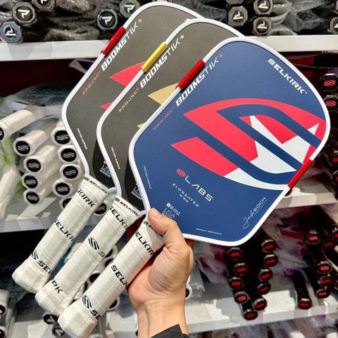 Vợt pickleball selkirk boomstik , mặt vợt carbon , lõi tổ ong, dày 16mm, hàng nội địa trung