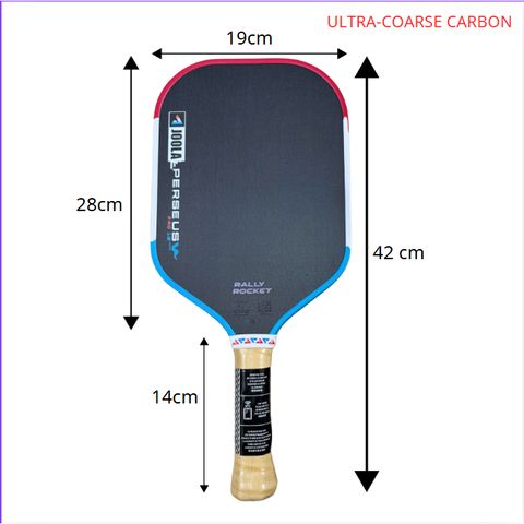 Vợt Pickleball Joola Pops (Gen 5) hàng siêu cấp phiên bản 16mm, mặt vợt carbon nhám