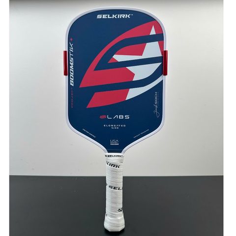 Vợt Pickleball Selkirk Boomstik Elongated, LABS Project mặt vợt carbon dày 16mm, Jack Sock Signature