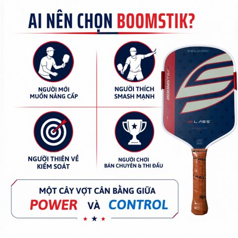 Vợt Pickleball Selkirk OMNI Elongated, lõi tổ ong, bản 16mm, mặt nhám carbon T700 , bản 1776