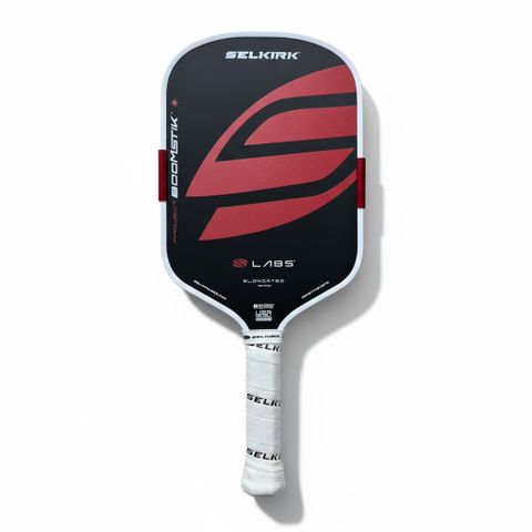 Vợt pickleball Selkirk Boomstik, mặt vợt carbon 16mm, lõi tổ ong ,hàng siêu cấp mặt vợt màu đỏ