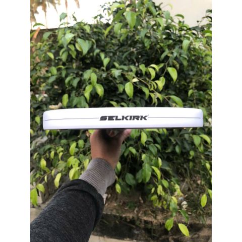 Vợt pickleball Selkirk Boomstik Project 003 Elongated , lõi tổ ong, mặt carbon , 16mm màu đen - vàng