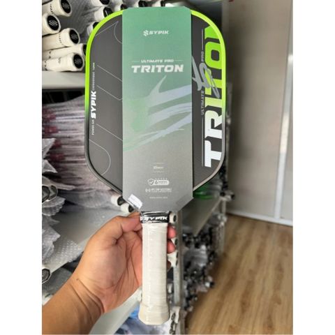Vợt Pickleball SYPIK TRITON chất liệu lõi tổ ong, bản 16mm, mặt nhám Carbon T700, hàng siêu cấp.