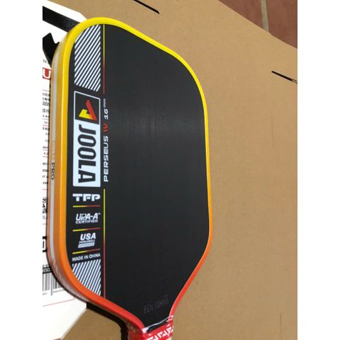 Vợt pickleball Joola Pro IV colorway (DTC), Joola Gen 4 Limited, mặt vợt carbon 16mm ,viền cam vàng