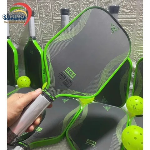 Vợt Pickleball JOOLA x RAZER , mặt carbon nhám lì ,bản 16mm chơi ổn định, lõi tổ ong ,tạo Spin tốt