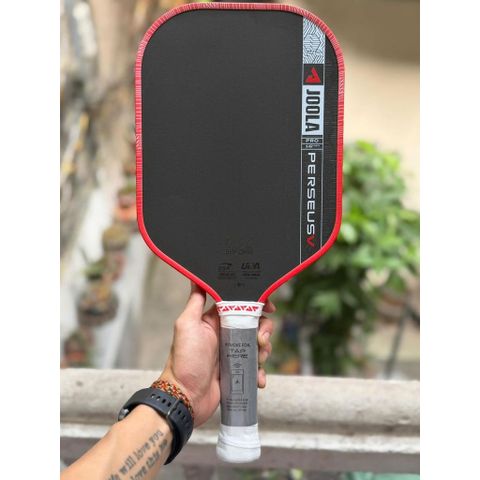 Vợt pickleball Joola Gen 5 , Joola Perseus V, mặt Carbon nhám lì , bản 16mm ,hàng siêu cấp, viền đỏ