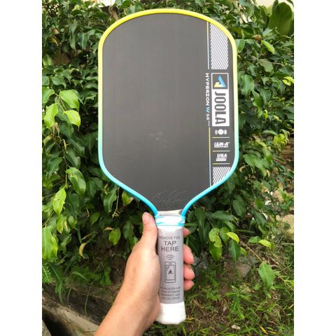 Vợt pickleball Joola Gen 4 Hyperion Limited, Việt nam colorway, mặt carbon 16mm,viền xanh lam - vàng