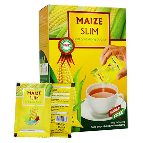 đường bắp maize slim hộp 50 gói, loại thơm ngon (hàng mới, date mới)