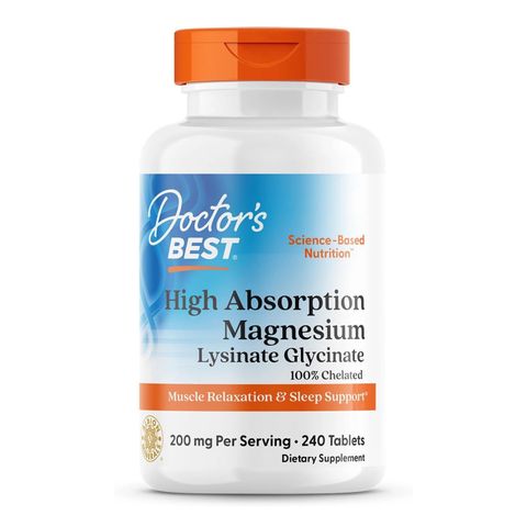 Viên uống Magie Doctor's Best High Absorption Magnesium Date 2028 - Hỗ trợ chức năng thần kinh, tăng cường xương chắc khỏe và duy trì nhịp tim khỏe mạnh