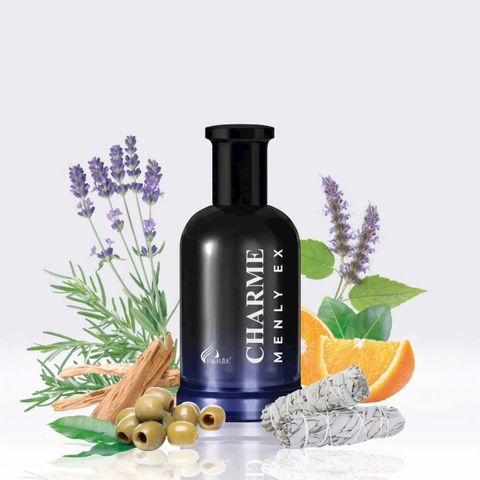Nước Hoa Nam Charme Menly 100ML - Hương Gỗ Cay Nồng Nam Tính, Sang Trọng và Quyến Rũ, Thích Hợp Dùng Hàng Ngày