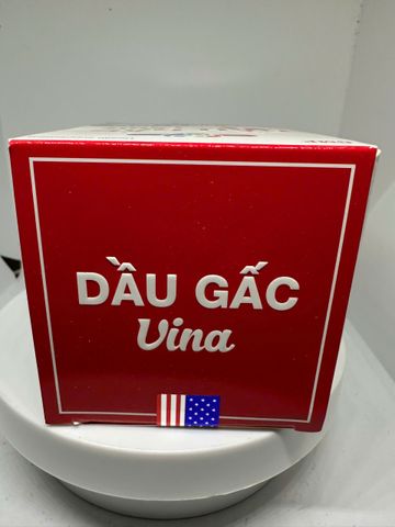 Thực phẩm Dầu Gấc Vina - Bổ sung dưỡng chất cần thiết cho mắt, tăng cường thị lực - Lọ 200 viên