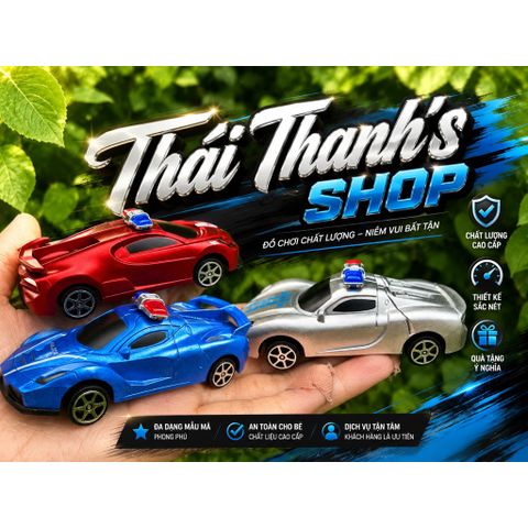 Xe đồ chơi cảnh sát chạy trớn+pin - Đồ chơi chất lượng - Niềm vui bất tận - An toàn cho bé - Chất liệu cao cấp