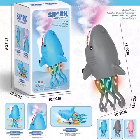 SHARK Đồ chơi nhựa - Cá heo nhảy múa ma thuật an toàn và thú vị cho trẻ em