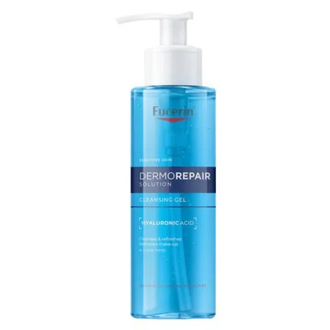 Gel Rửa Mặt Eucerin Làm Sạch Dịu Nhẹ Da Nhạy Cảm 200ml - DermatoCLEAN Hyaluron Cleansing Gel