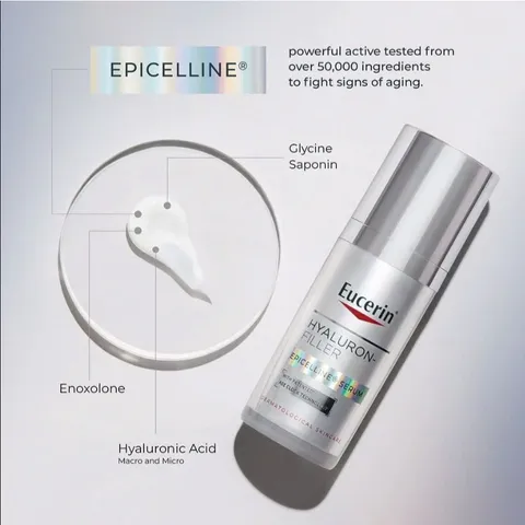 Serum Eucerin Giảm Dấu Hiệu Lão Hóa 30ml - Hyaluron-Filler Epicelline Serum