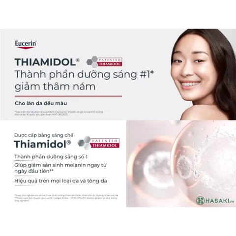 Sữa Rửa Mặt Eucerin Tạo Bọt Làm Sáng Da 150g - Even Skin Spotless Brightening Gentle Cleansing Foam