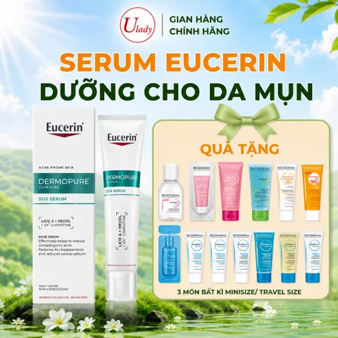 Serum Eucerin Dưỡng Cho Da Mụn 40ml - Dermopure Clinical SOS Serum