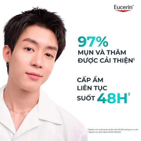 Sữa Dưỡng Thể Eucerin Cho Da Mụn & Thâm 200ml - Dermopure Clinical Correcting Body Care