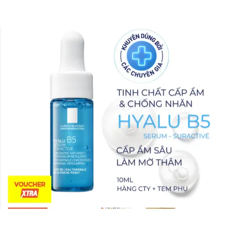 Tinh Chất La Roche-Posay Hyalu B5 Serum 10ml - Giúp Da Căng Mịn, Phục Hồi Độ Ẩm cho Da