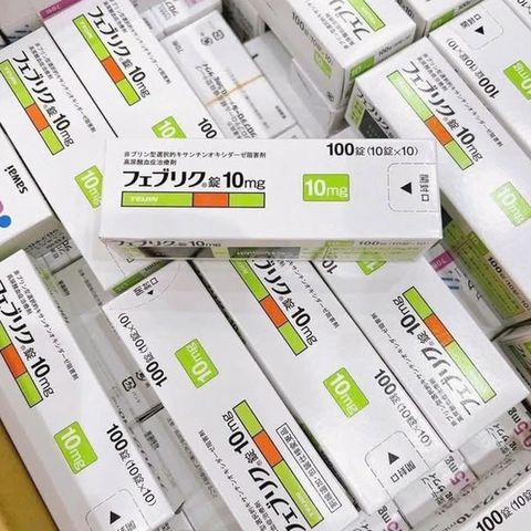 💊 Viên uống Teijin Feburic 10mg hỗ trợ acid uric, 100 viên - Giao nhanh, tiết kiệm thời gian