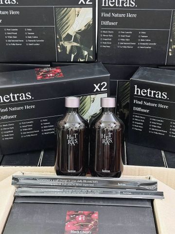 ✨ Set 2 Tinh dầu Hetras Black Cherry 500ml chính hãng, hương thơm cao cấp