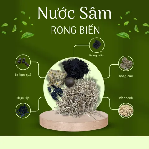 Set nấu Nước Sâm Rong Biển Hàng Cao Cấp Chất Lượng Cao