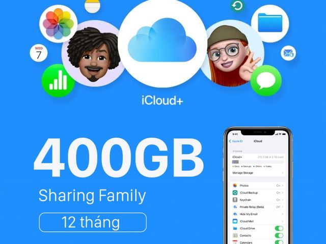 Nâng Cấp Dung Lượng Icloud Vip Chính Hãng