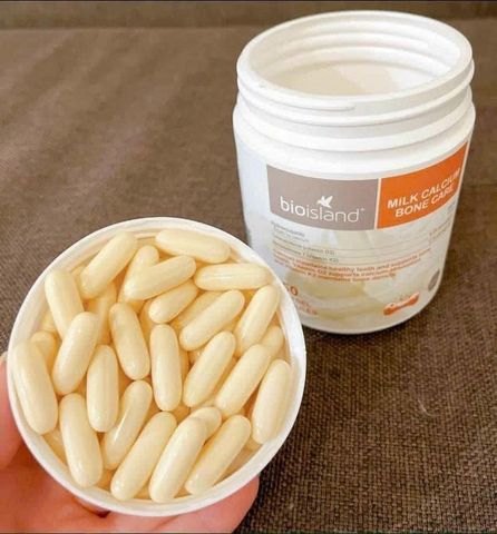 Viên uống BioIsland Milk Calcium Bone Care |150 viên| Tái tạo mô xương - Duy trì/Cải thiện mật độ xương - Hạn chế nguy cơ loãng xương - [S/P Chuẩn Úc]