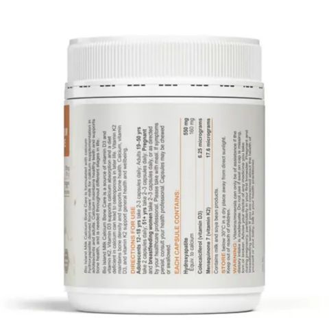 Viên uống BioIsland Milk Calcium Bone Care |150 viên| Tái tạo mô xương - Duy trì/Cải thiện mật độ xương - Hạn chế nguy cơ loãng xương - [S/P Chuẩn Úc]