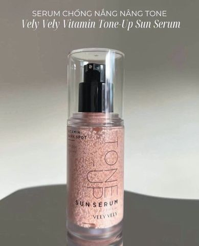 ✨ Serum chống nắng Vely Vely Vitamin Dark Spot Tone-up SPF50+ PA++++, Dưỡng sáng da, 30ml Chính hãng