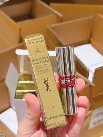 💄 Son YSL Loveshine Candy Glaze 11 chính hãng - Son dưỡng bóng cao cấp 3.2g