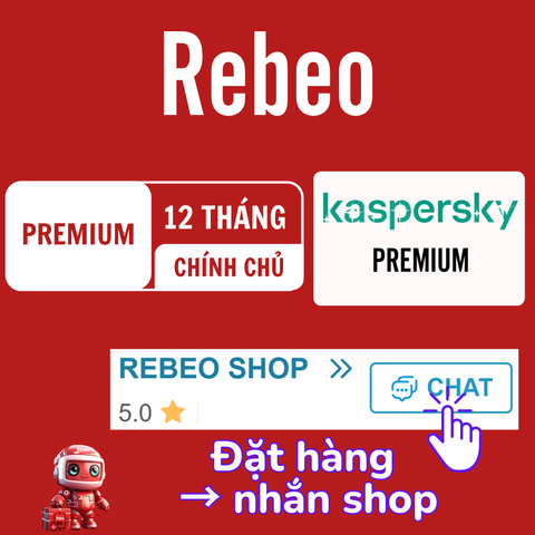 Phần Mềm Kaspersky Diệt Virus Giá Rẻ Tại REBEO Shop