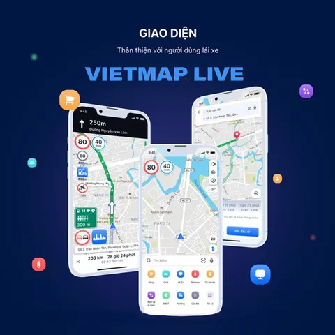 Phần Mềm Dẫn Đường VietMap Live Pro Full Key 1 Năm