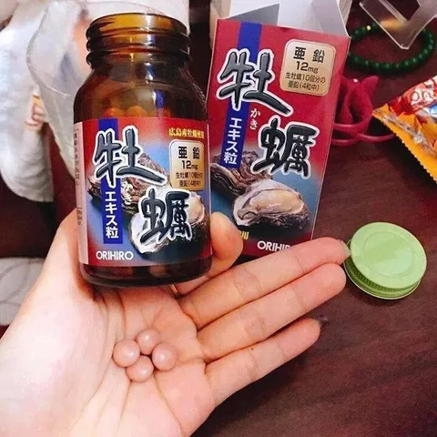 Viên Uống Hàu Tươi Orihiro Nhật Bản – Hỗ Trợ Bổ Thận, Tăng Cường Sinh Lực, Giảm Mệt Mỏi, Bổ Sung Vi Chất