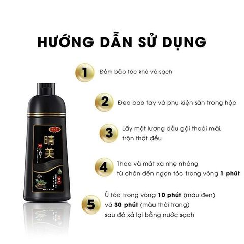 Dầu Gội Nhuộm Tóc PHỦ BẠC KOMI Nhật Bản – Phủ Bạc Tự Nhiên, Lên Màu Nhanh Chỉ Sau Vài Phút, Dễ Sử Dụng Tại Nhà