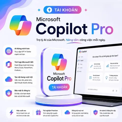 Tài khoản Microsoft Copilot Pro